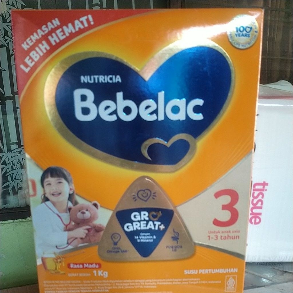 

BEBELAC 1KG Vanila & Madu 1_3 tahun murah
