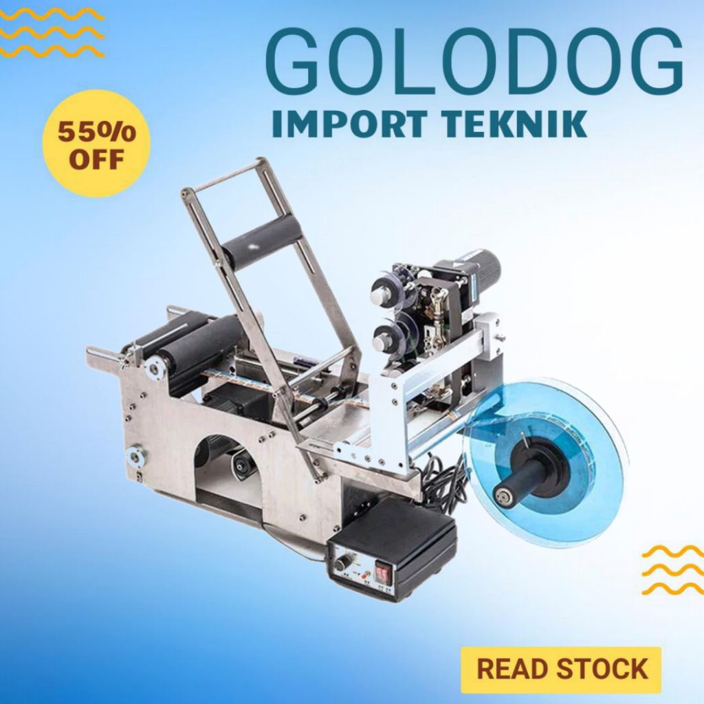 

MT-50D Labelling machine for round bottle with date printer LT-50D