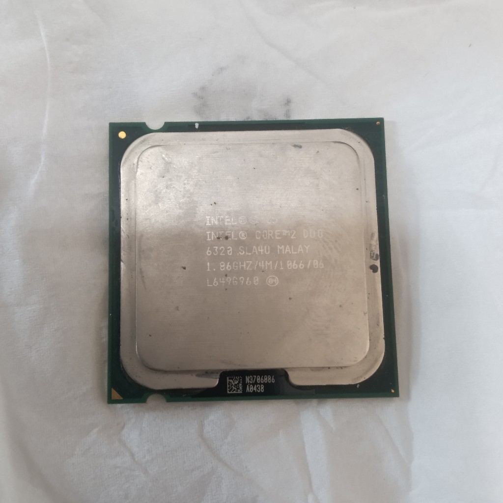 Prosesor PC Komputer Intel Core 2 Duo E6320 SLA4U Processor CPU Second Bekas 96