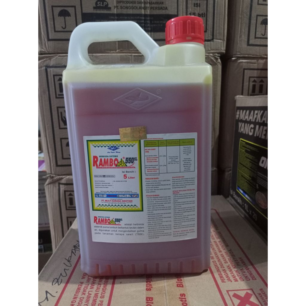 Herbisida Rambo Peak 550 SL 5 Ltr