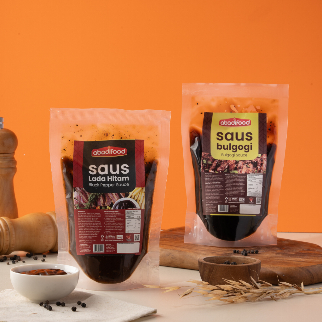 

[Paket Hemat] Bundle Saus Black Pepper + Bulgogi AbadiFood
