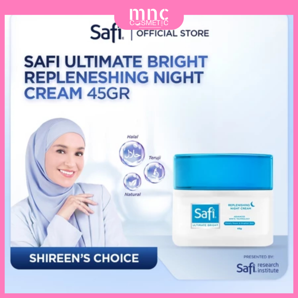 SAFI - Ultimate Bright - Replenishing Night Cream 45gr - Cream Malam