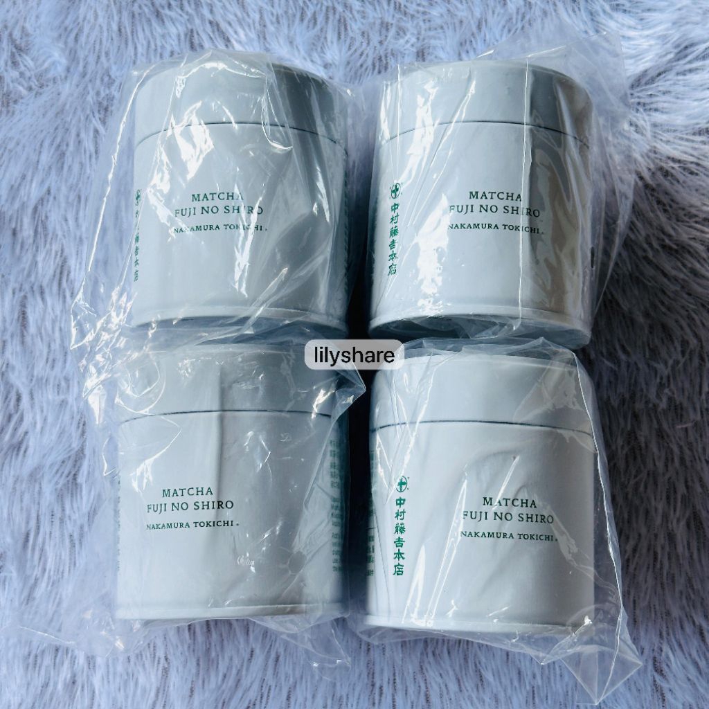 

[READY] Nakamura Tokichi Fuji No Shiro 30g Can Matcha Powder Ceremonial Japan Bubuk Matcha Jepang