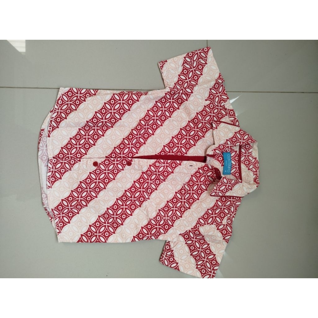 kemeja anak contempo 5 t