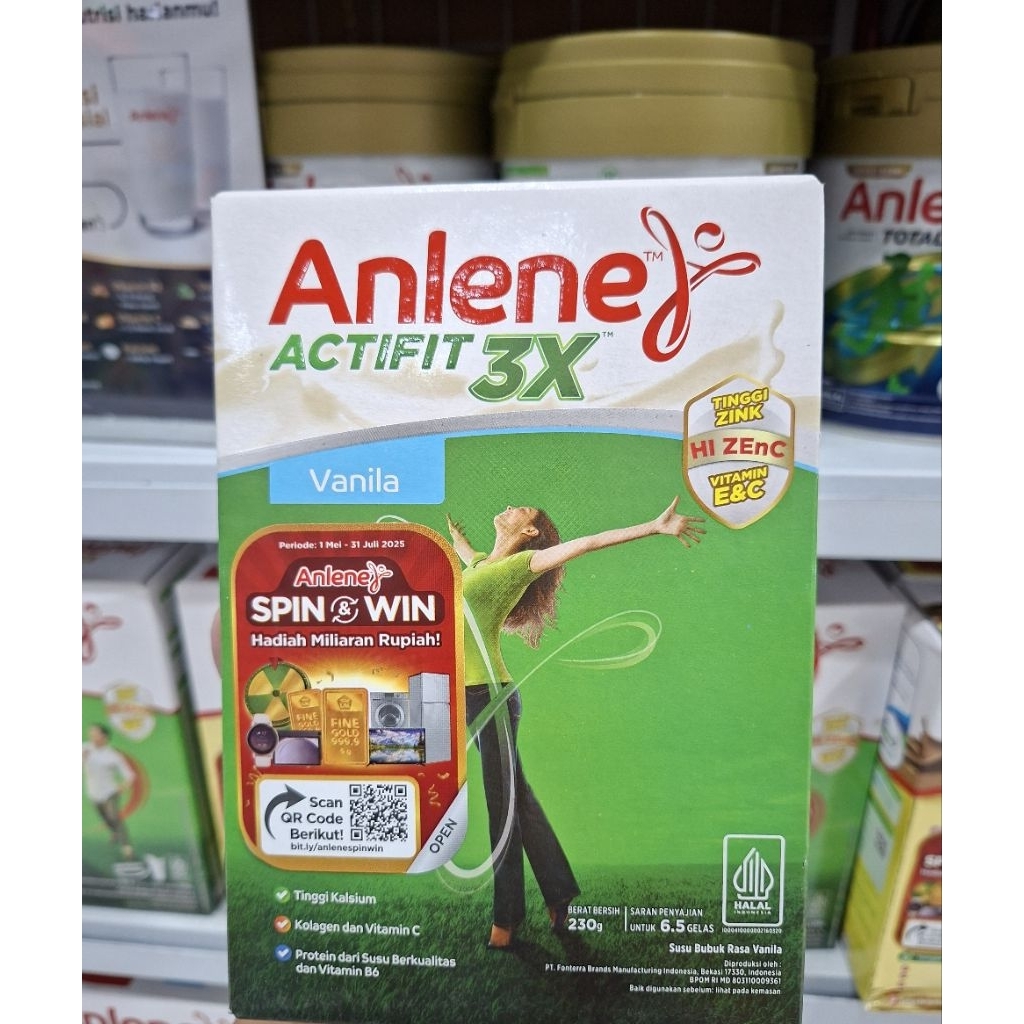 

ANLENE ACTIFIT 580gr (EXP OCT 2026)