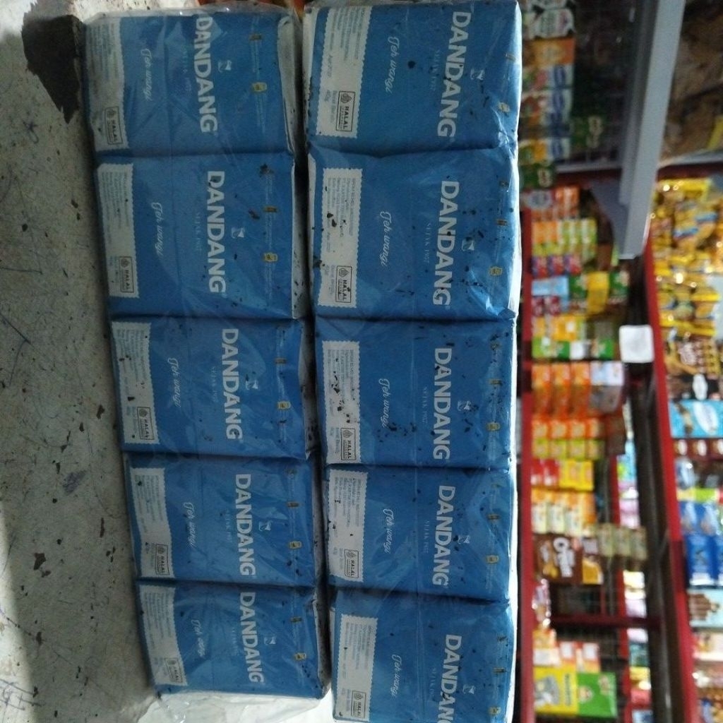 

teh tubruk dandang biru 1 boss isi 10 || teh wangi