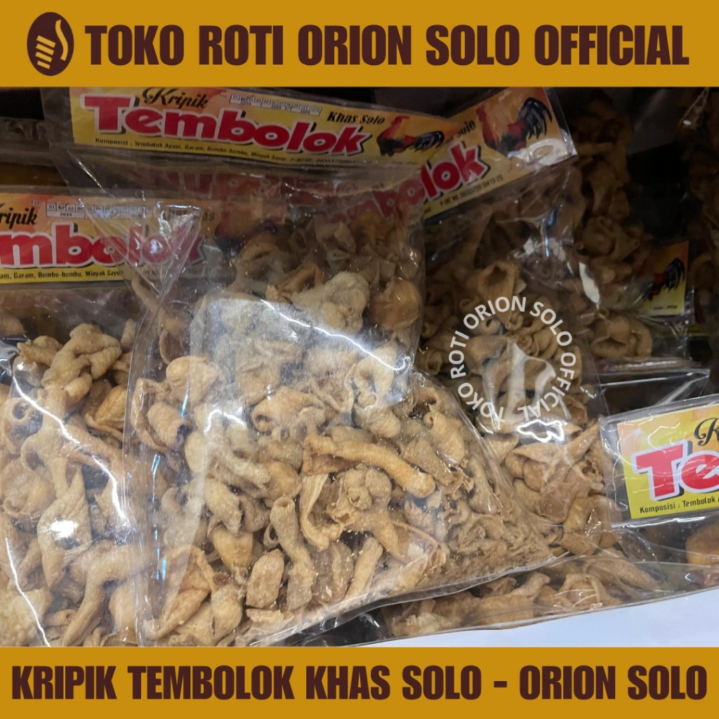 

Kripik Tembolok Khas Solo - Orion Solo