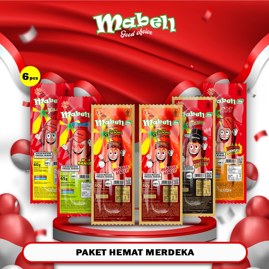 

Mabell Paket Hemat Sosis Single MB 6 Pack
