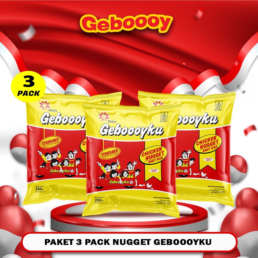 

Geboooyku Paket Nugget Standart 250 gram 3 pack