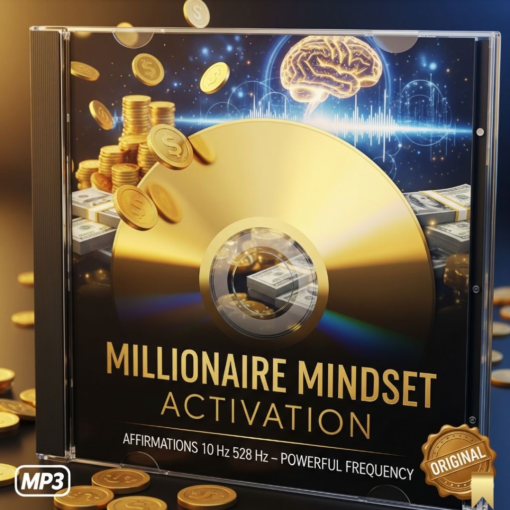 Audio Millionaire Mindset Activation  (Affirmations  10 Hz  528 Hz) Powerful Frequency