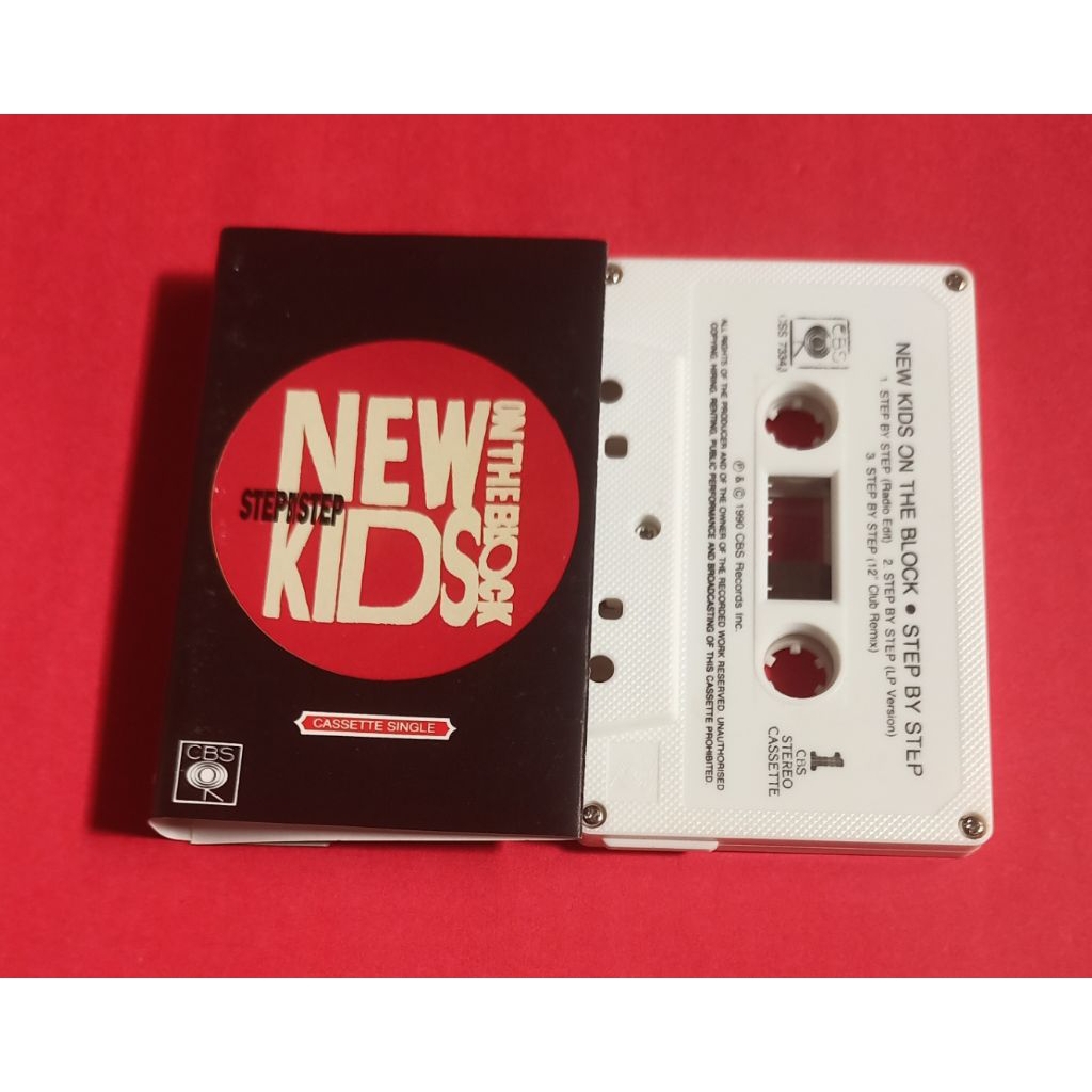 kaset pita Import NEW KIDS ON THE BLOCK / STEP BY STEP