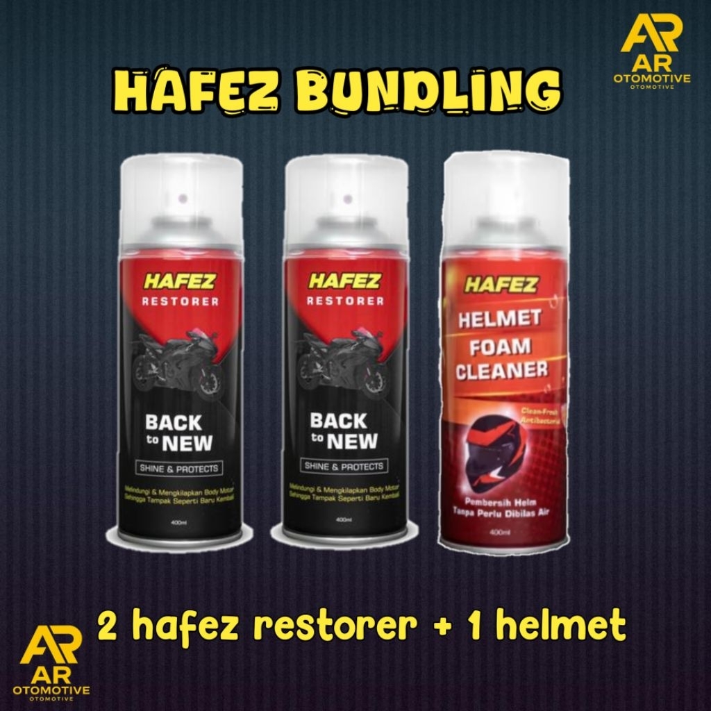 Hafez Bundling 2 Hafez restorer + hafez helmet
