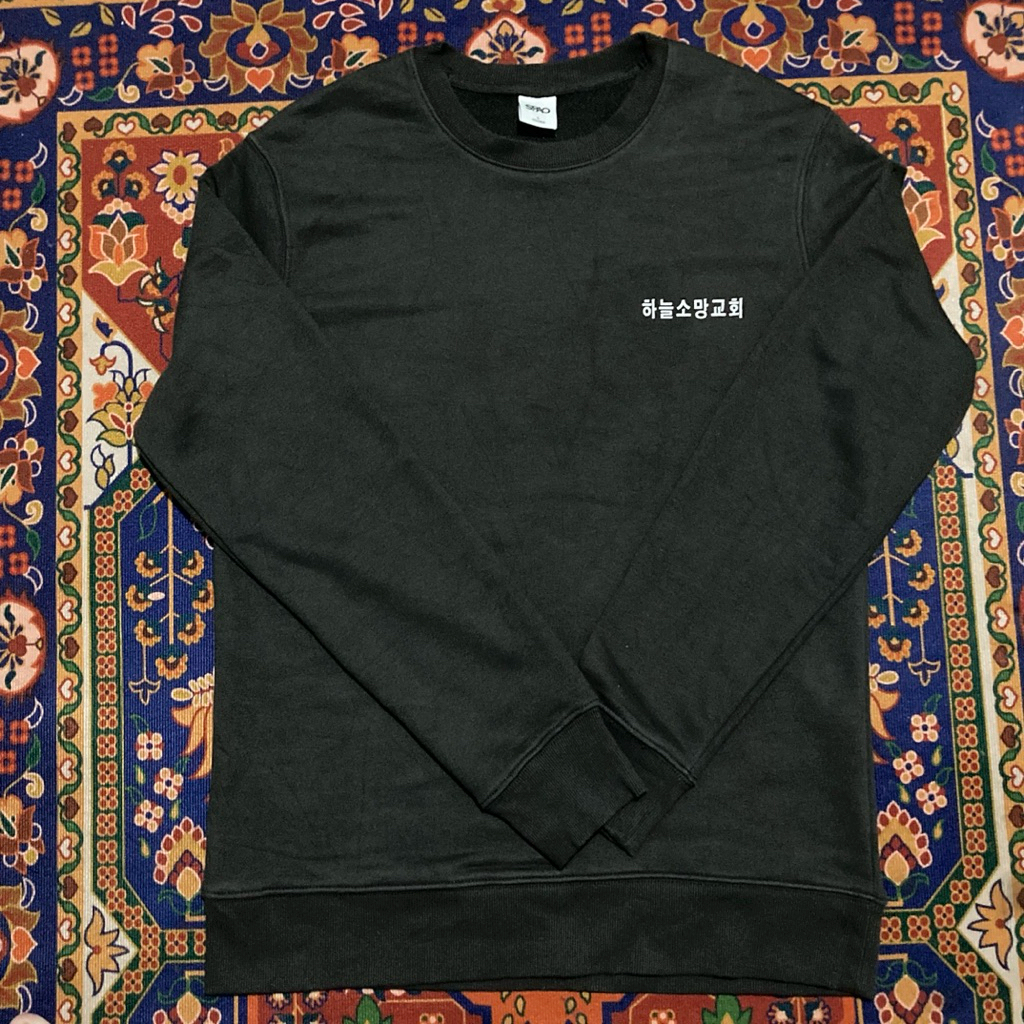 sweater SPAO (abu gelap)