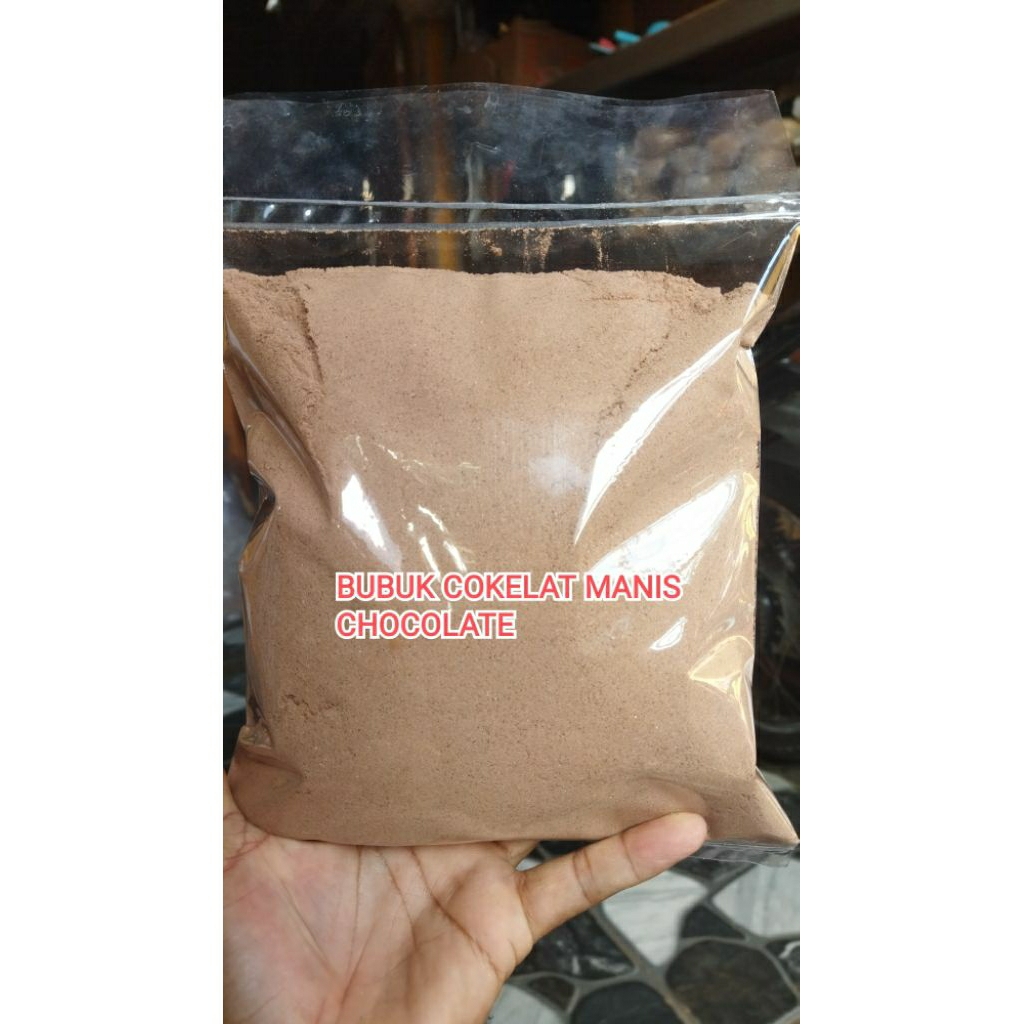BUBUK COKLAT MANIS/BUMBU TABUR COKLAT MANIS/CHOCOLATE/UNTUK BUAT KUE & LAINNYA