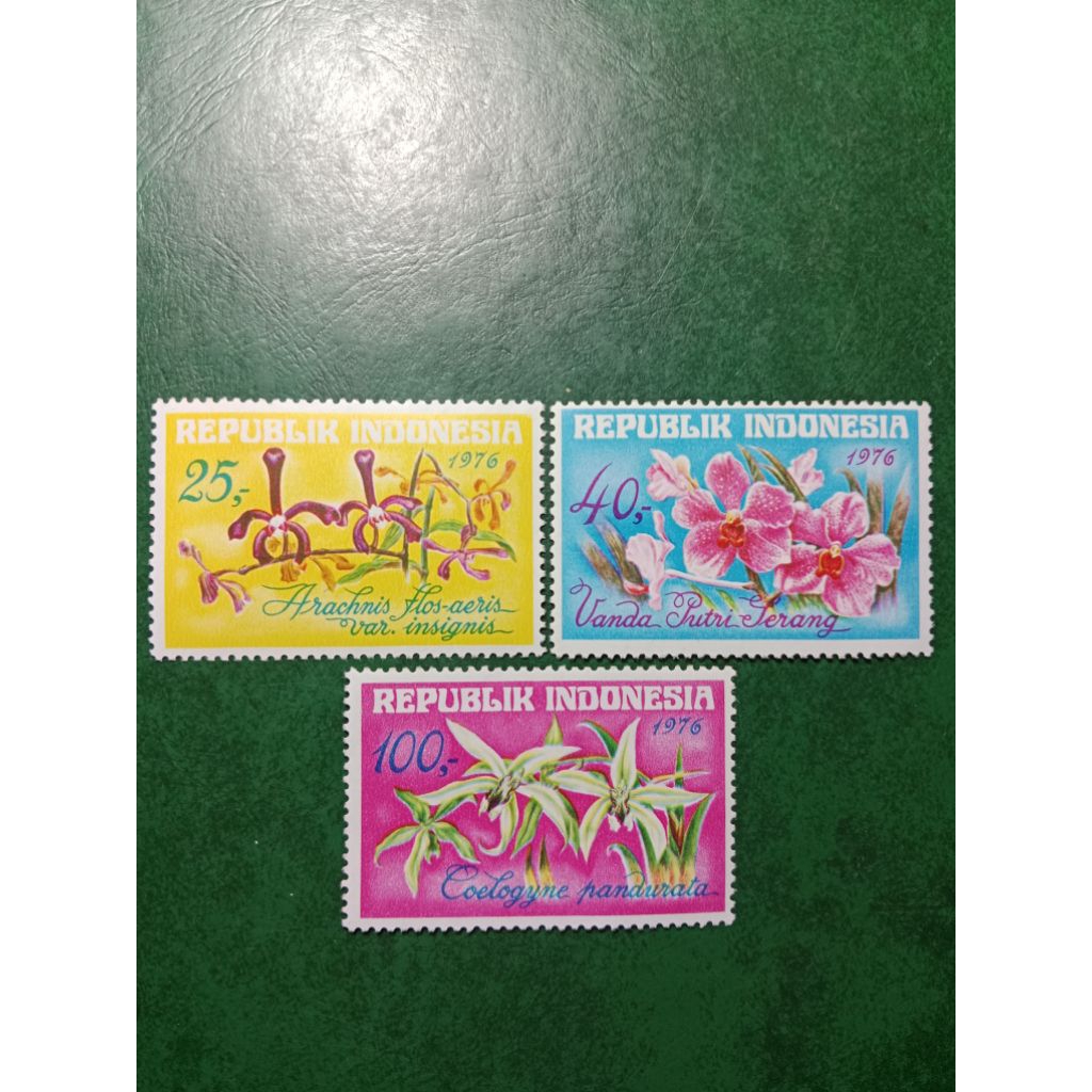 

Prangko Indonesia 3 Pcs Tahun 1976 UN USED