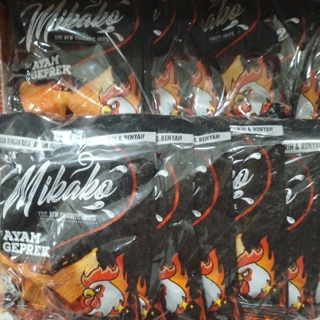 

Mikako Ayam Geprek 1 pak