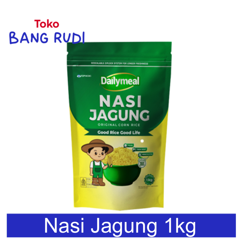 

TBR DailyMeal Nasi Jagung / Corn Rice Halal Original 1kg
