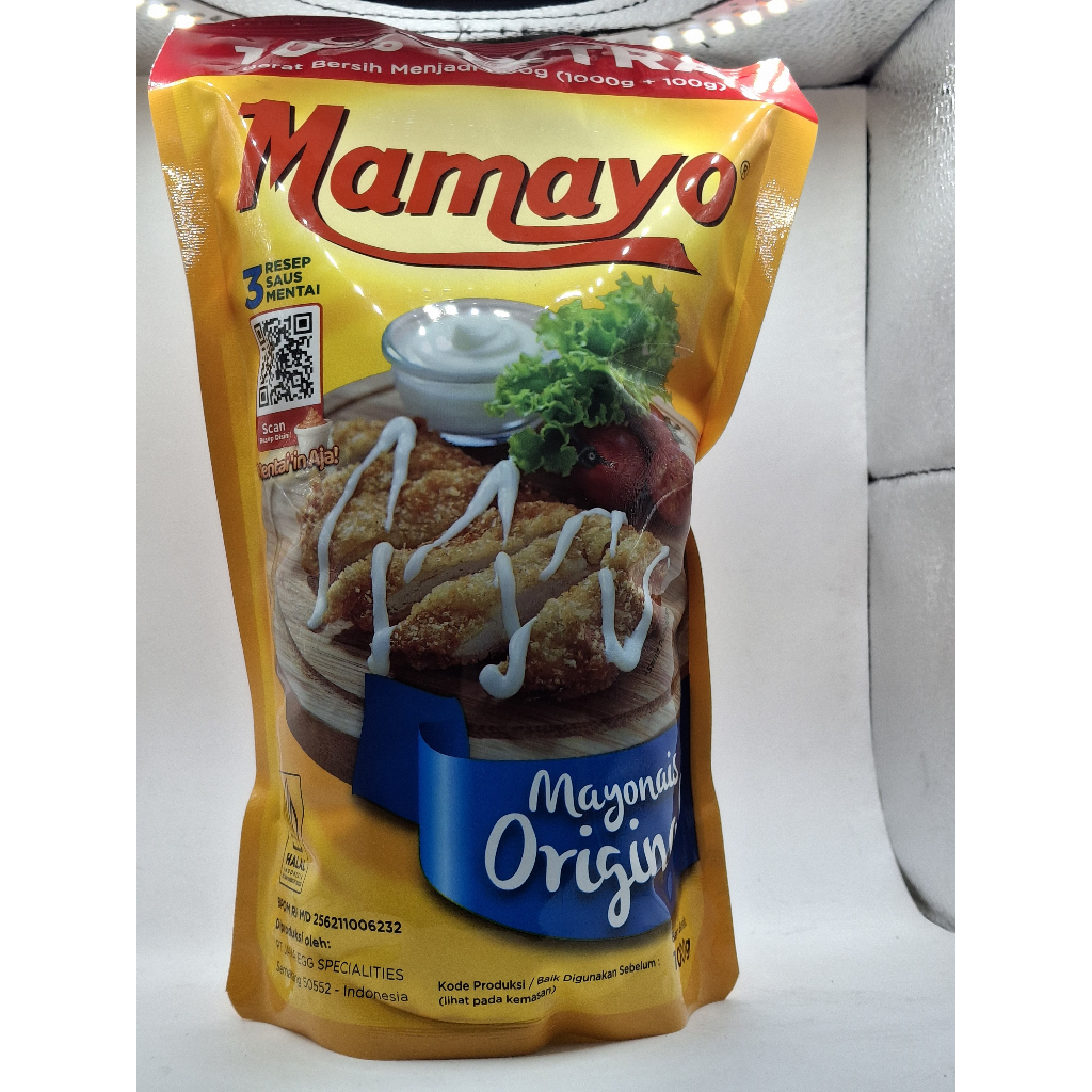 

Mamayo Mayonaise Original 1KG + EKSTRA 10% / Mayones / Mayonais Mamayo