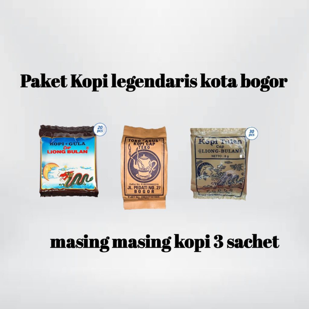 

Spesial Promo paket , Kopi Liong 28gram