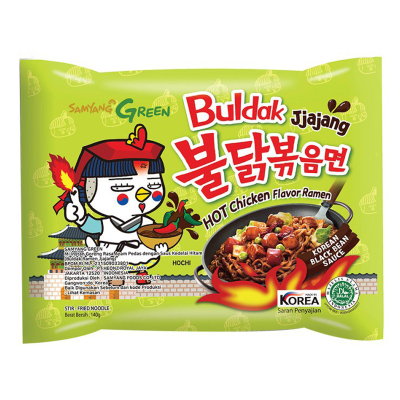 

Samyang Hot Chicken Ramen with Buldak Black Bean Flavor - 140g