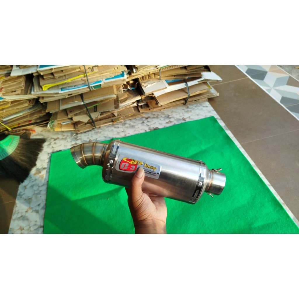 knalpot racing cld c3 oval 20cm knalpot racing cld c3 slencer knalpot racing cld knalpot cld c3