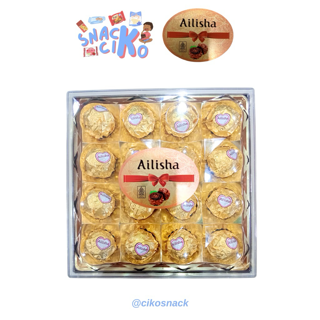 

[READY] Ailisha Peanut Chocolate 200gr