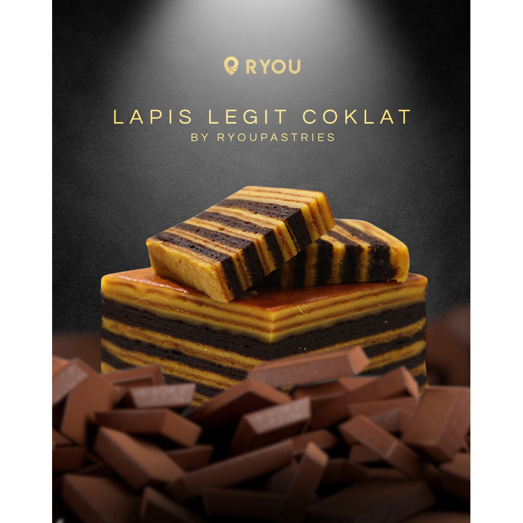 

Ryoupastries - Lapis Legit Coklat By Wysman Butter