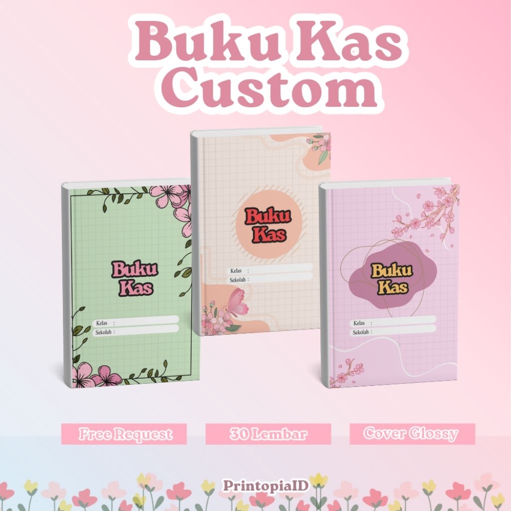 

Buku Kas Custom Aestetik lucu free request design