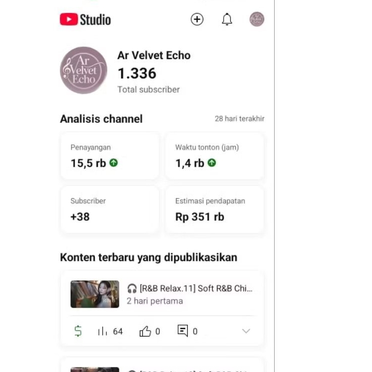 Akun YouTube Monetisasi | Siap Upload & Hasilkan