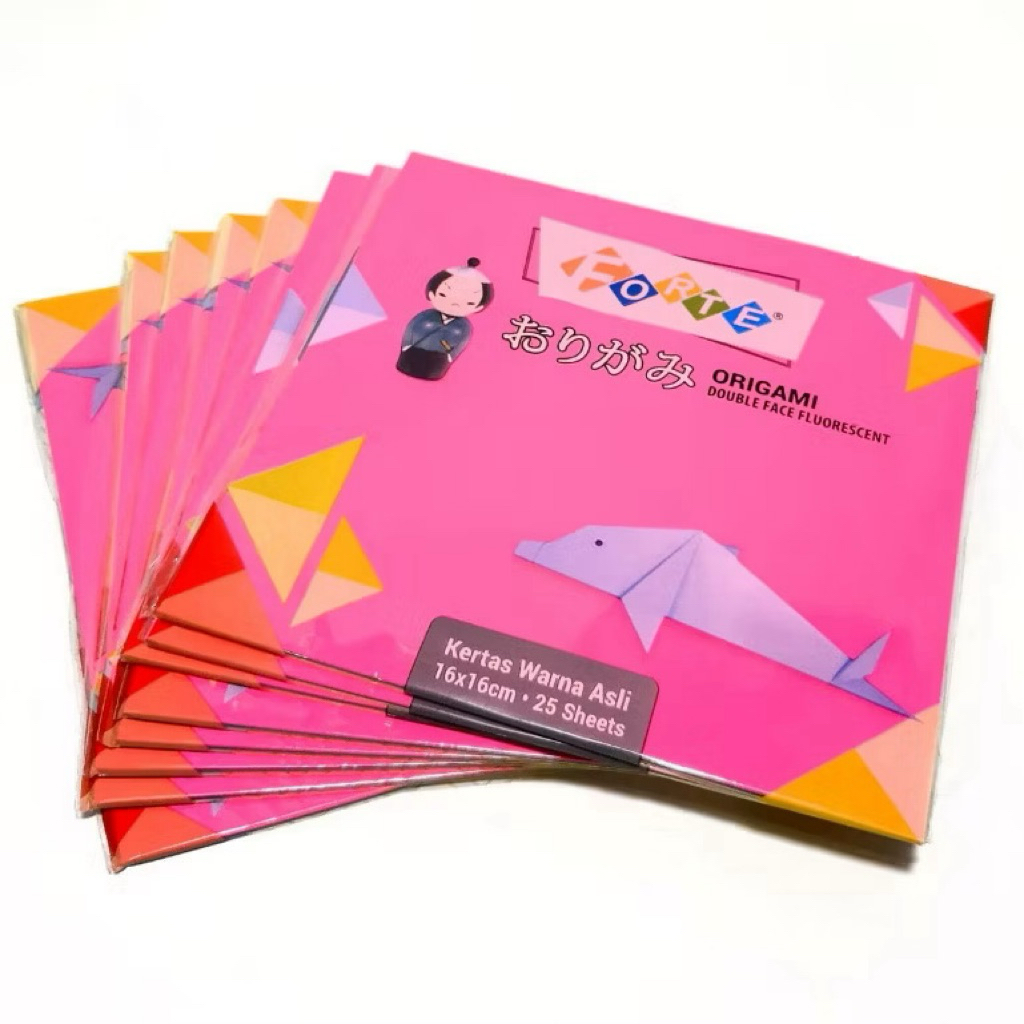 

(1 pack) Kertas Origami Lipat 14 x 14 isi 20 lembar