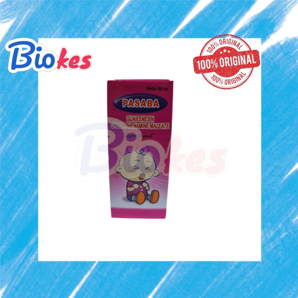 PASABA EXPECTORANT SIRUP 60ML obat batuk berdahak