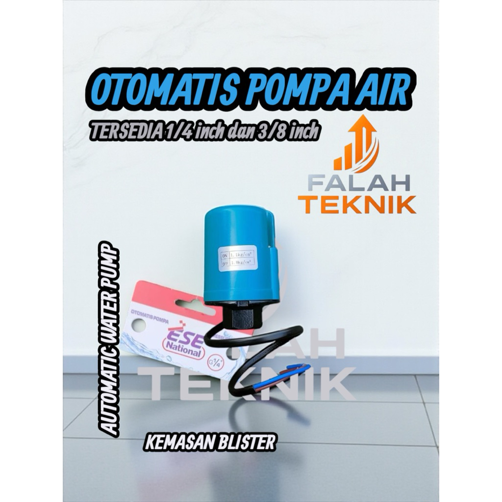 Otomatis pompa air  National ese/ pressure switch 2 platina Blister