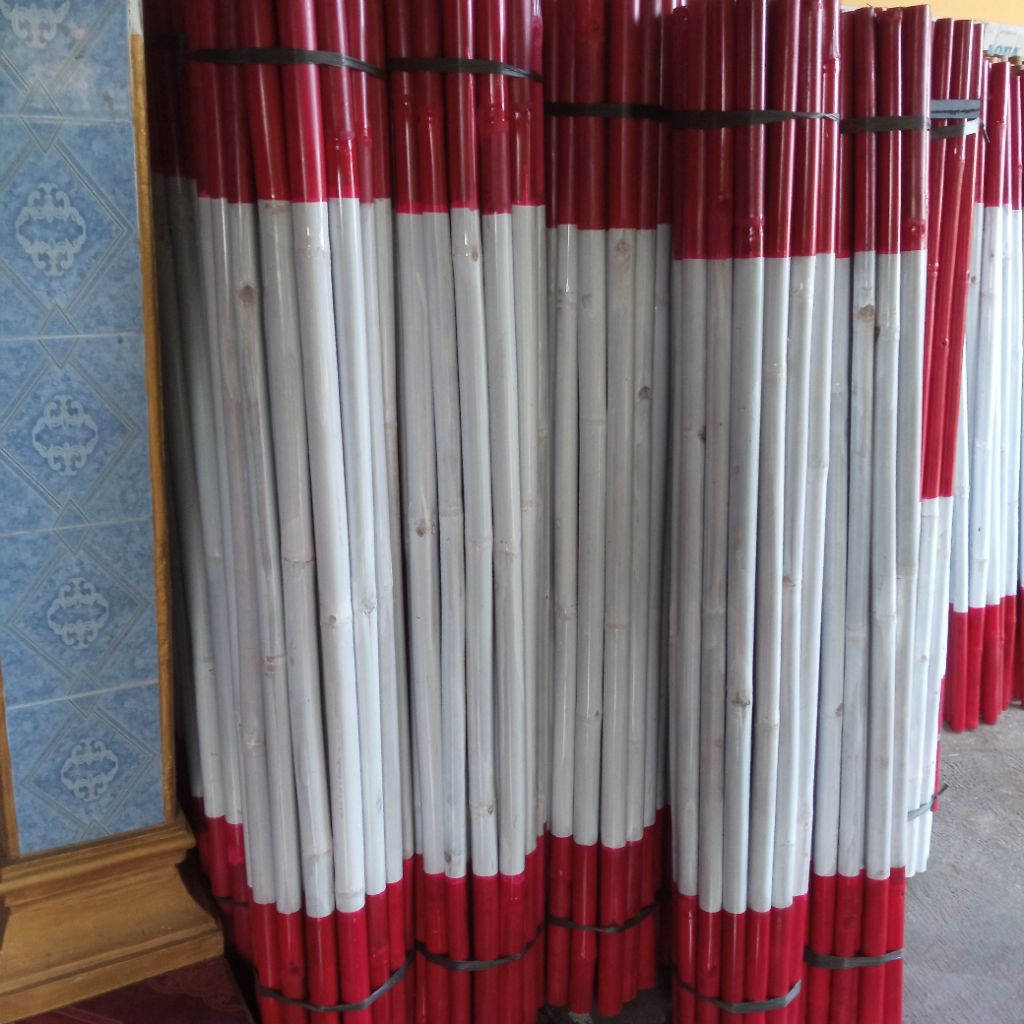 Tongkat Bambu Pramuka