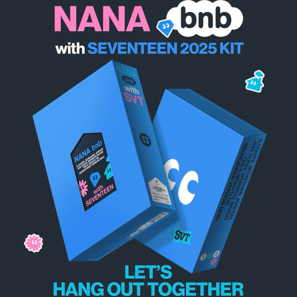 

ready stock nana bnb with seventeen 2025 Kit