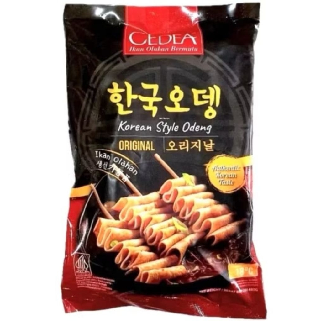

Cedea Korean Style Odeng Original 480g