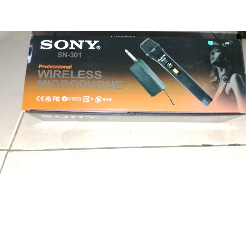 MIC WIRELESS SONY SN-301 (ORIGINAL)