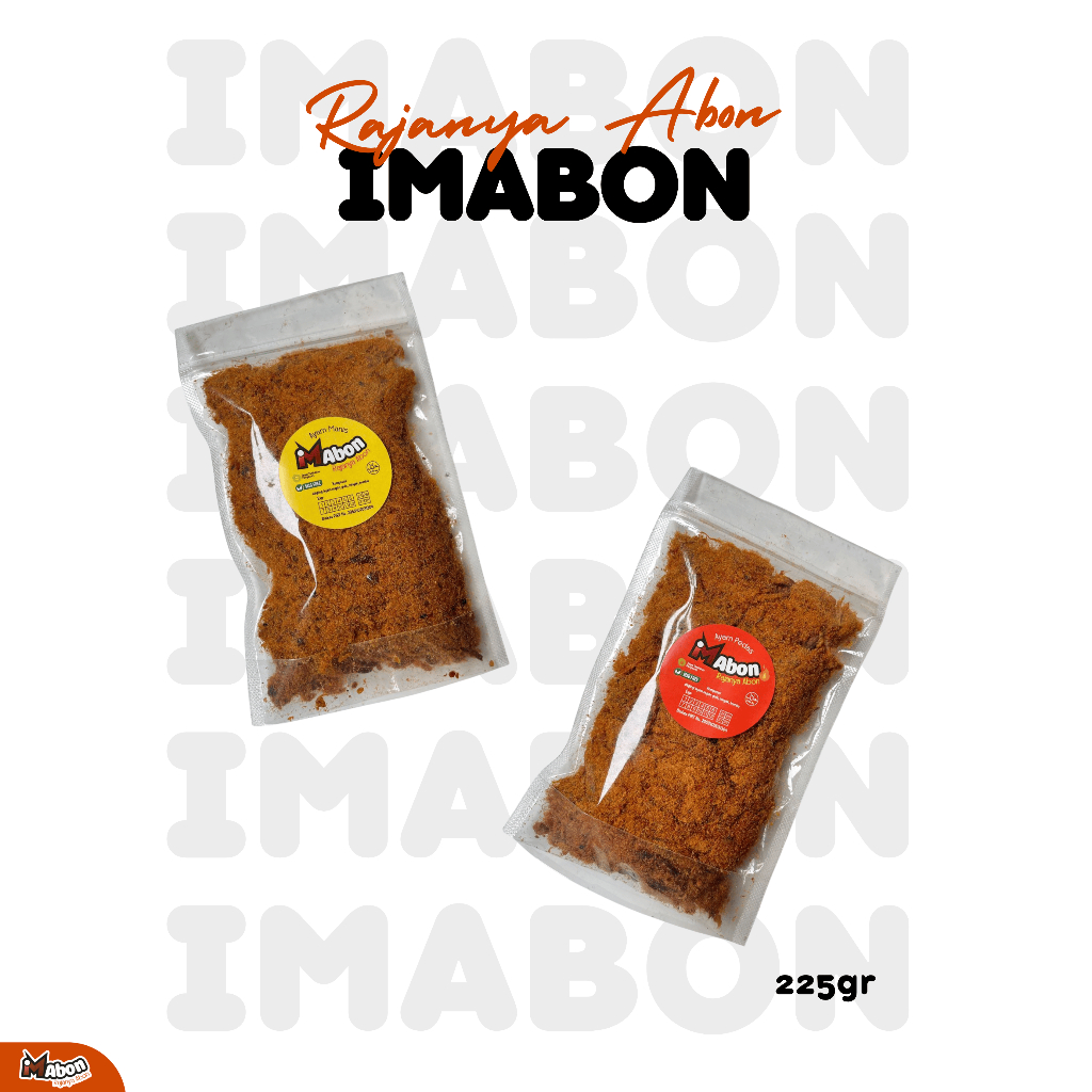 

Imabon Abon Ayam 225g Tanpa MSG Aman Sehat