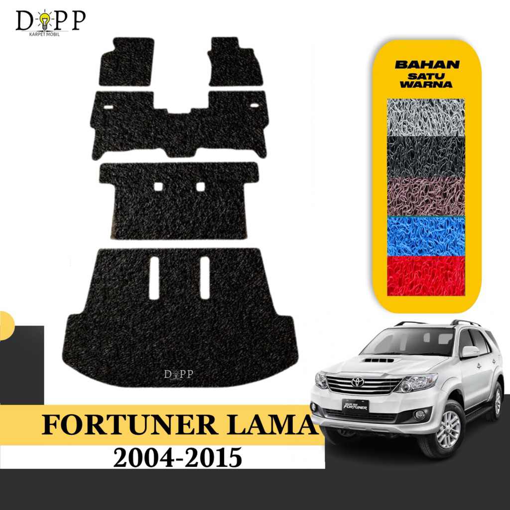 Karpet Mobil Fortuner Lama / Karpet Mobil Mie Bihun Toyota Fortuner 2004-2015