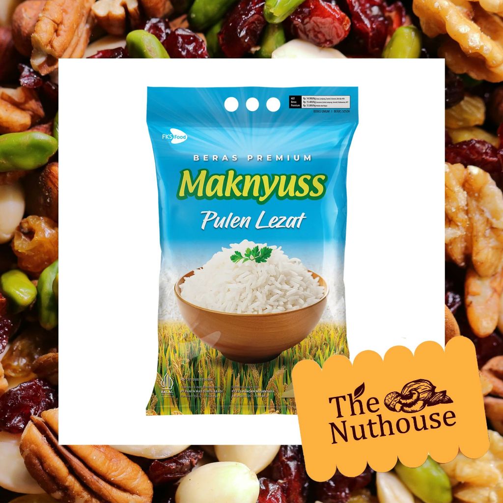 

Maknyuss Beras Premium Pulen Lezat 5kg / 25kg