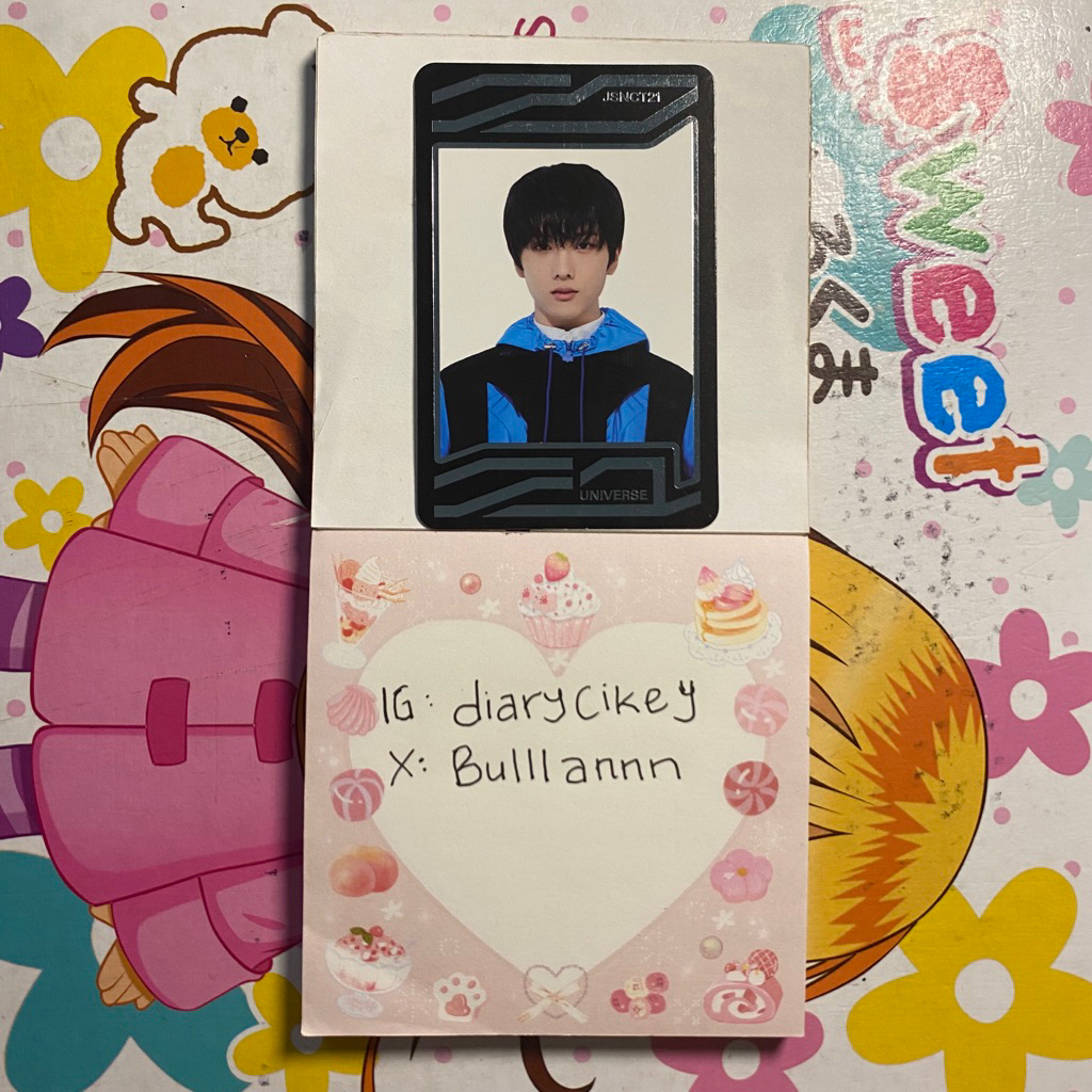 

jisung nct dream universe id card uc