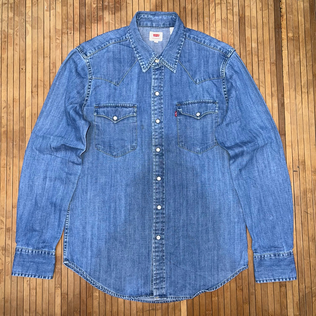 LEVIS WESTERN JEANS DENIM LONG SLEEVE SHIRT