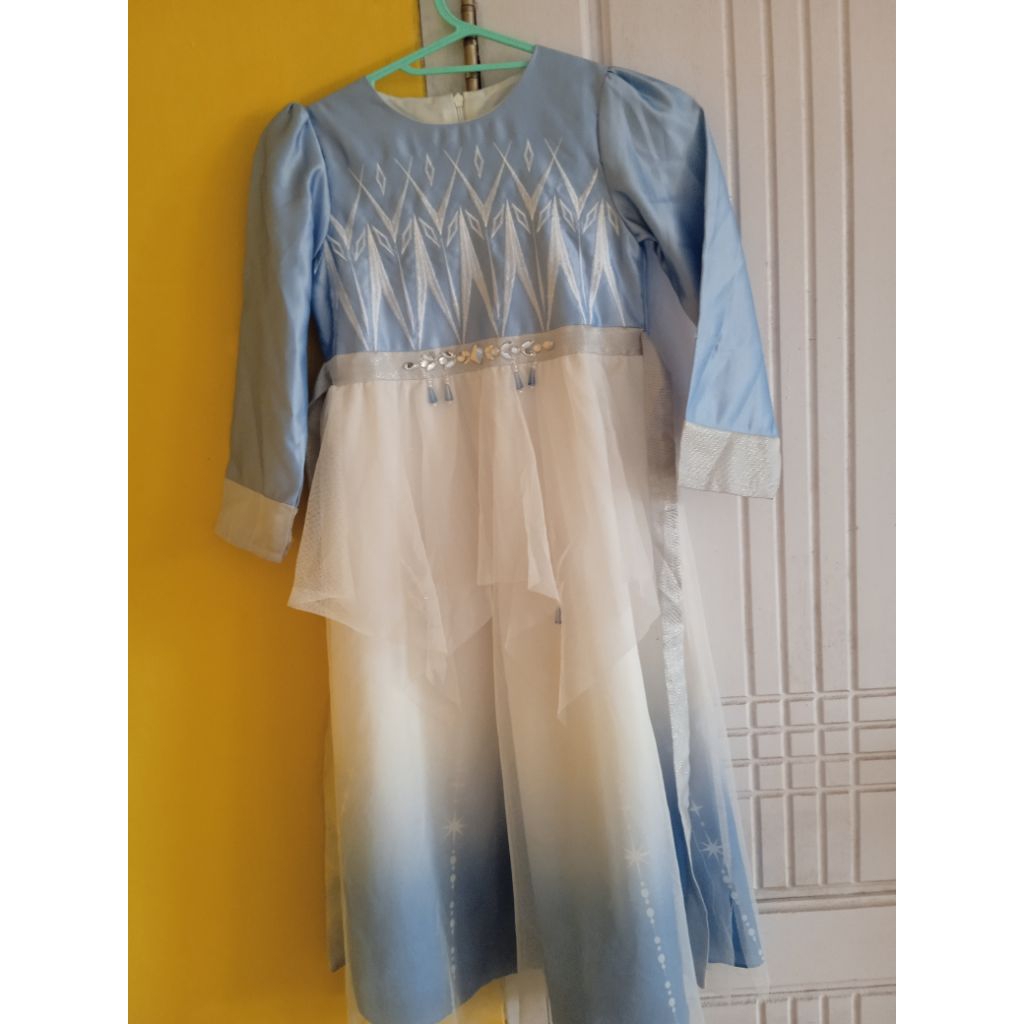 gaun Frozen anak/gamis pesta anak pl