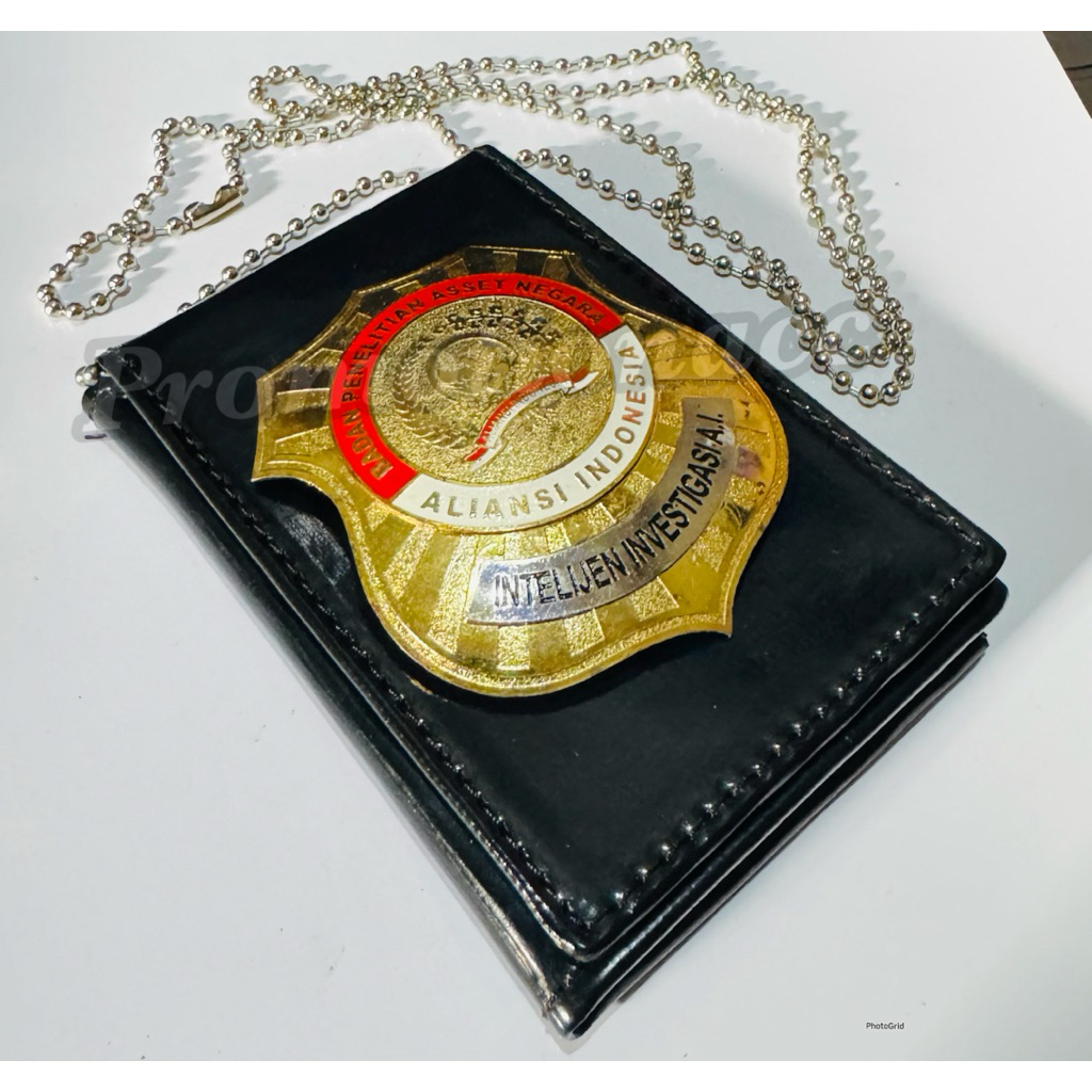Dompet KTA Badan Penelitian Asset Negara Intelijen Investigasi Aliansi Indonesia AI Dompet Kalung Le