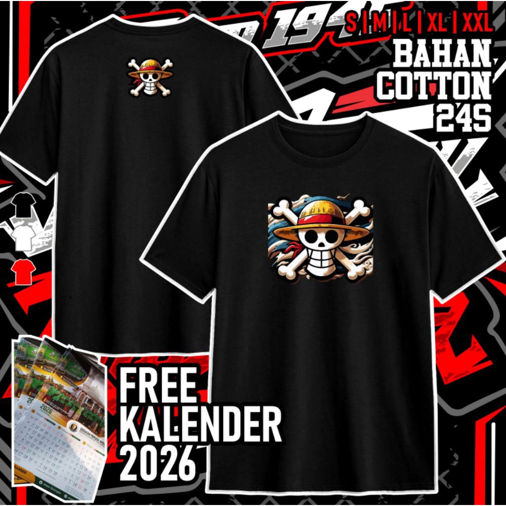 KAOS ONEPEACE TERBARU free kalender2026