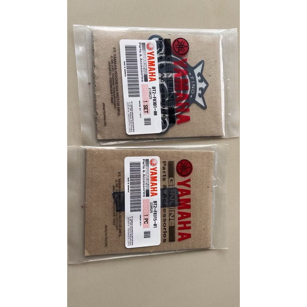 STRIPING FINO GRANDE BIRU DOFF 2018 2pcs SEBELAH kanan DEPAN ORIGINAL YGP