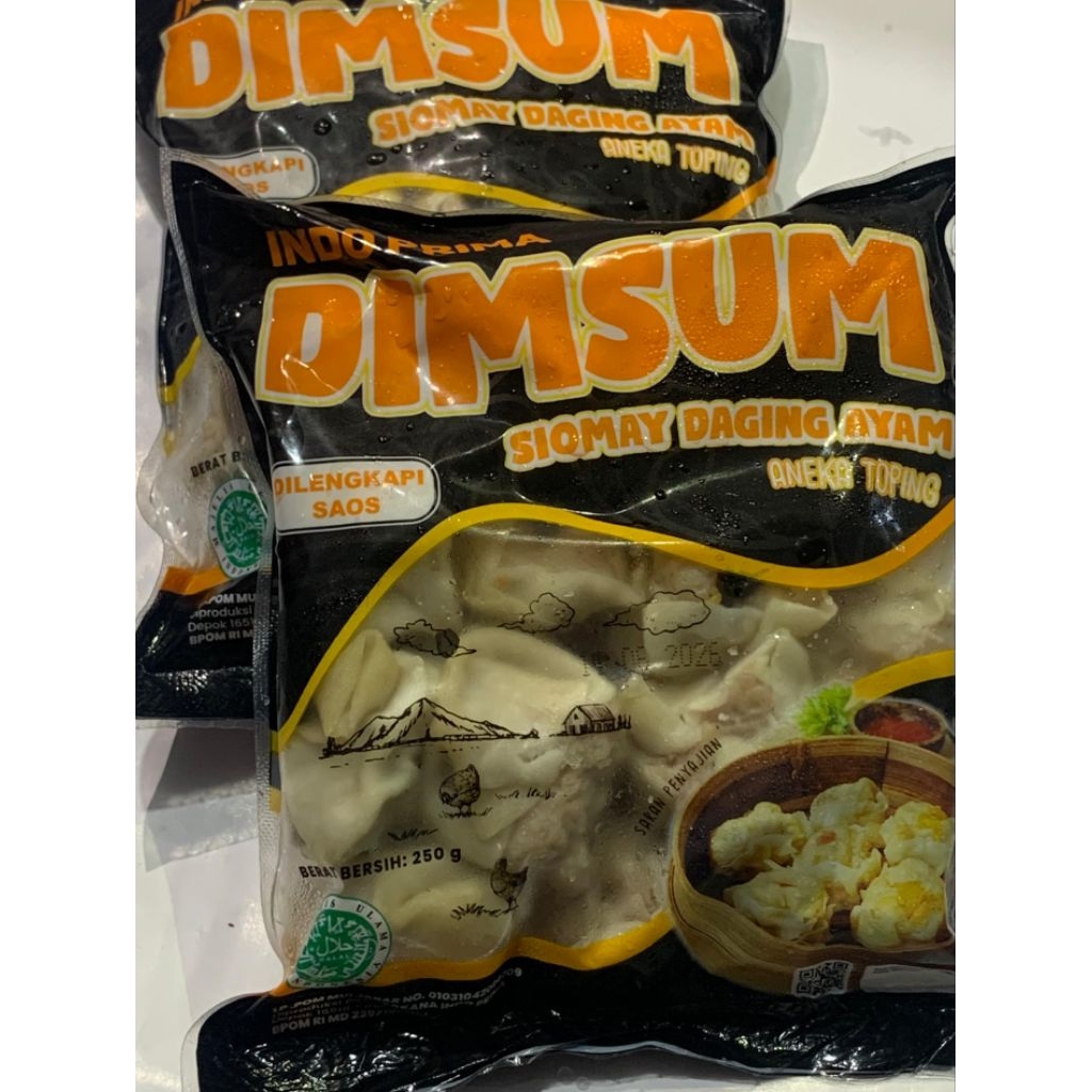 

Dimsum Siomay Daging Ayam Indo Prima 250 gram dengan Saos