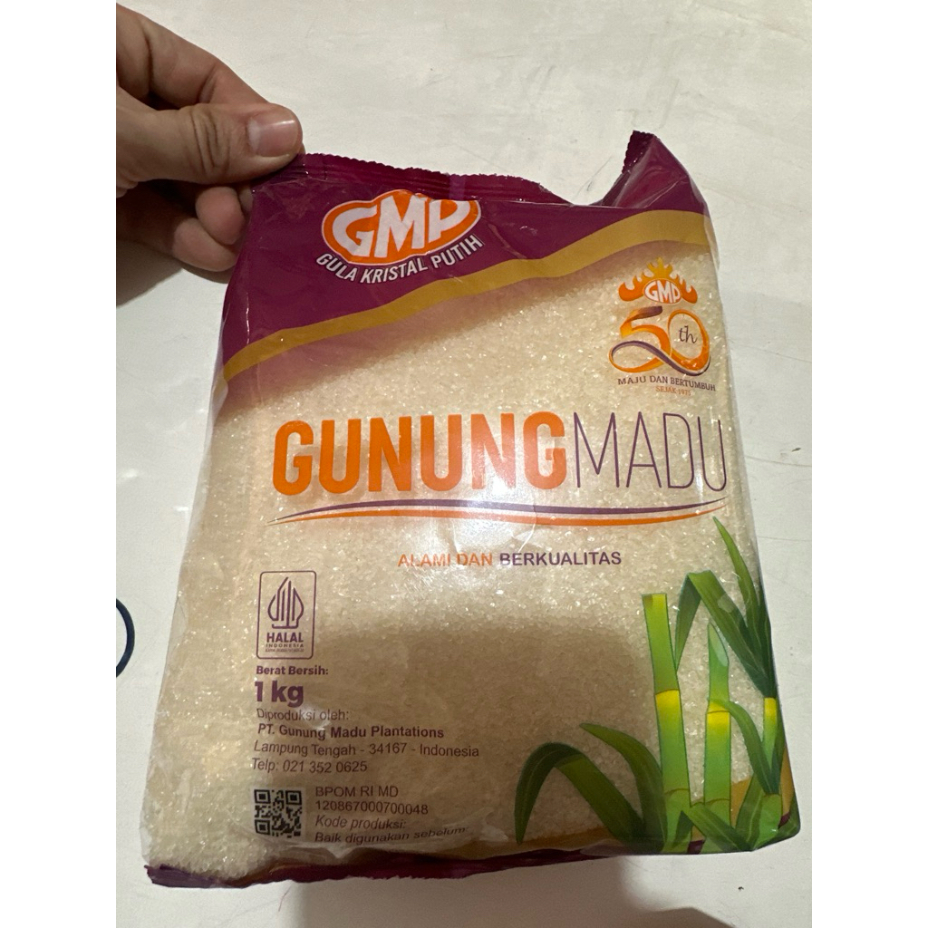 

gula pasir gunung madu gmp 1000gr