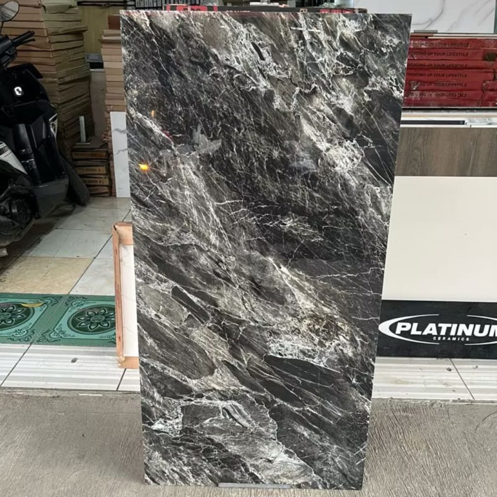 Granite 60x120 Palma nero | Sun power | Glazed polished