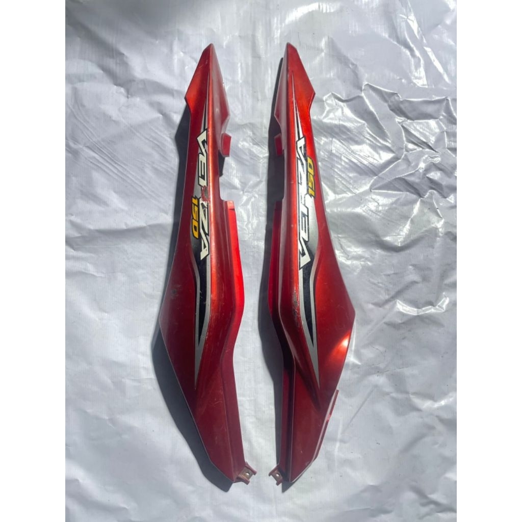 COVER BODY BELAKANG HONDA VERZA 150 K18 SECOND ORIGINAL MERAH