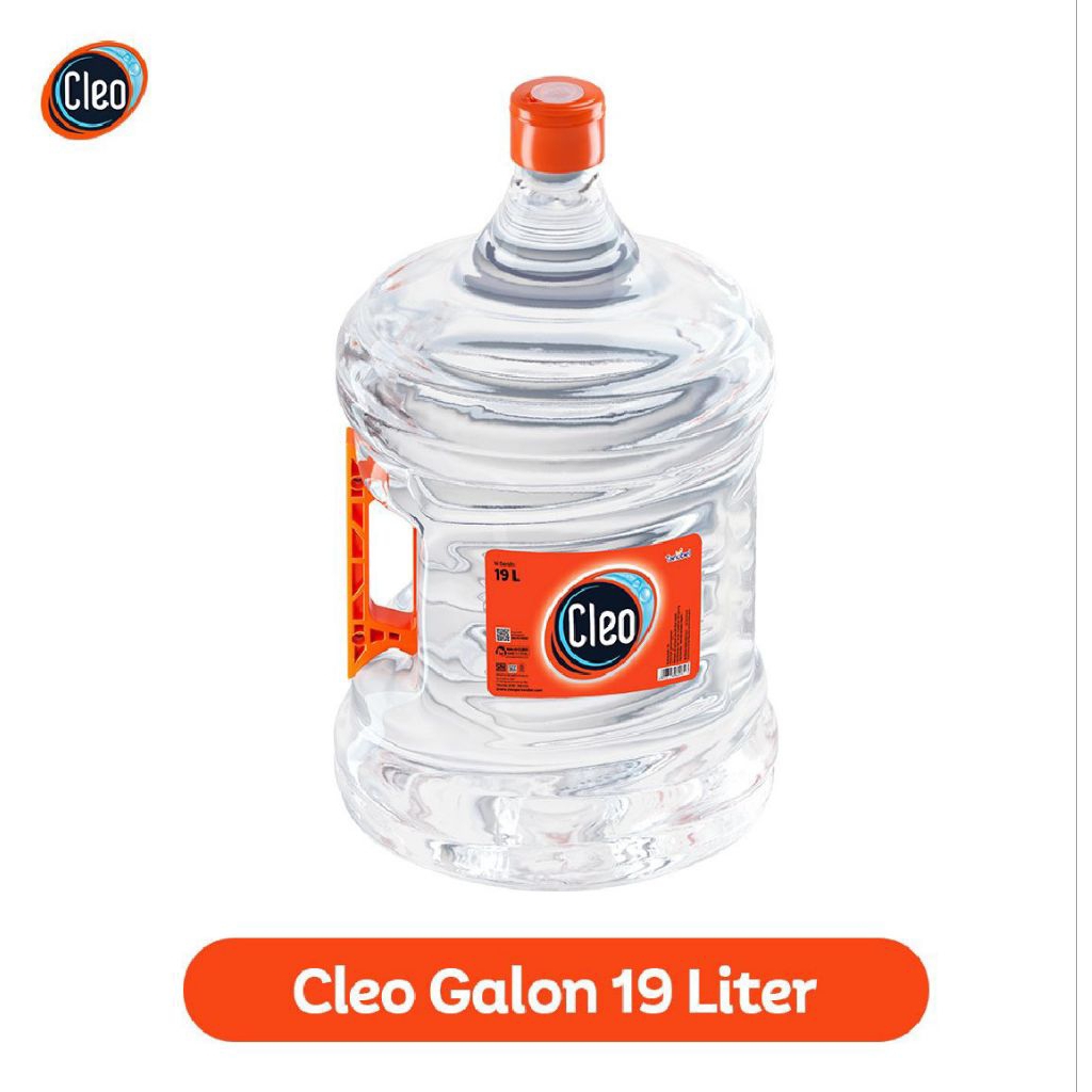 

Cleo galon+isi 19 liter